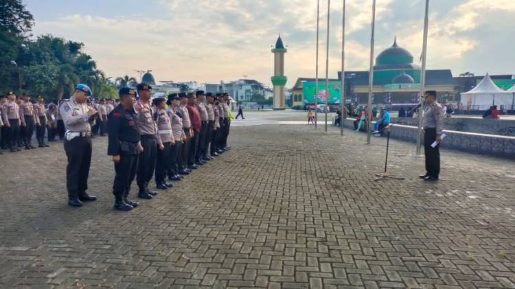 Kampanye Ganjar-Mahfud MD di di Jalan Willem Iskandar Berjalan Aman dan Kondusif