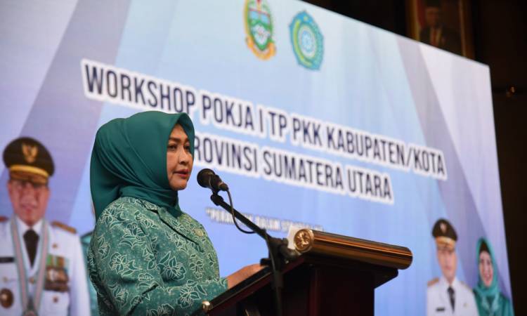 Pelatihan dan Workshop Pokja PKK, Pj Ketua TP PKK Sumut Harap Tingkatkan Kualitas SDM