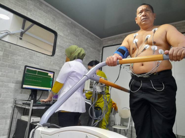 Polrestabes Medan Kembali Gelar Pemeriksaan Kesehatan Berkala Terhadap Anggota