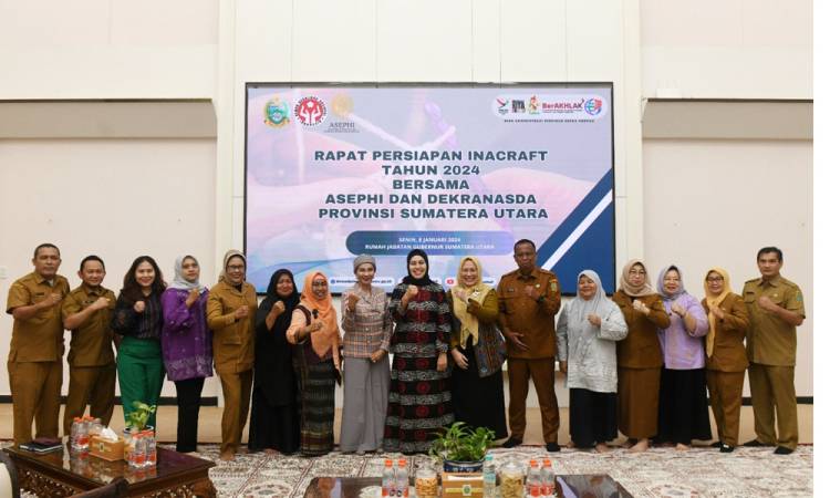 Selain Produk Kerajinan, Pj Ketua Dekranasda Inginkan Potensi Sumut Lainnya Dipamerkan di Inacraft