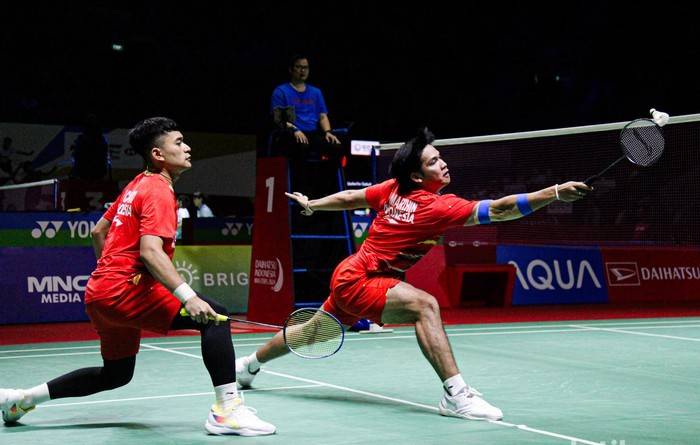 Ganda Putra Indonesia Leo/Daniel Juara Indonesia Masters 2024
