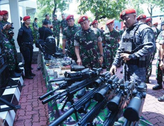 Panglima TNI Cek Kesiapan Pasukan Elite Kopassus     