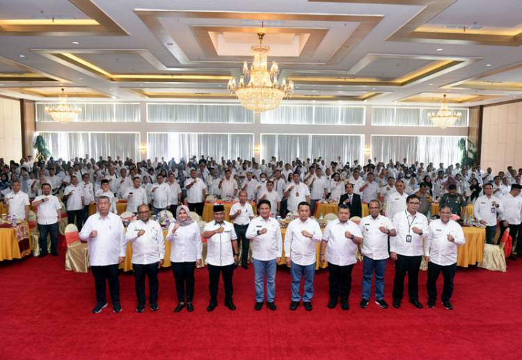 Buka Pra Musrenbang Zona Pantai Barat, Pj Gubernur Sumut Sampaikan Empat Strategi Kembangkan Potensi Daerah