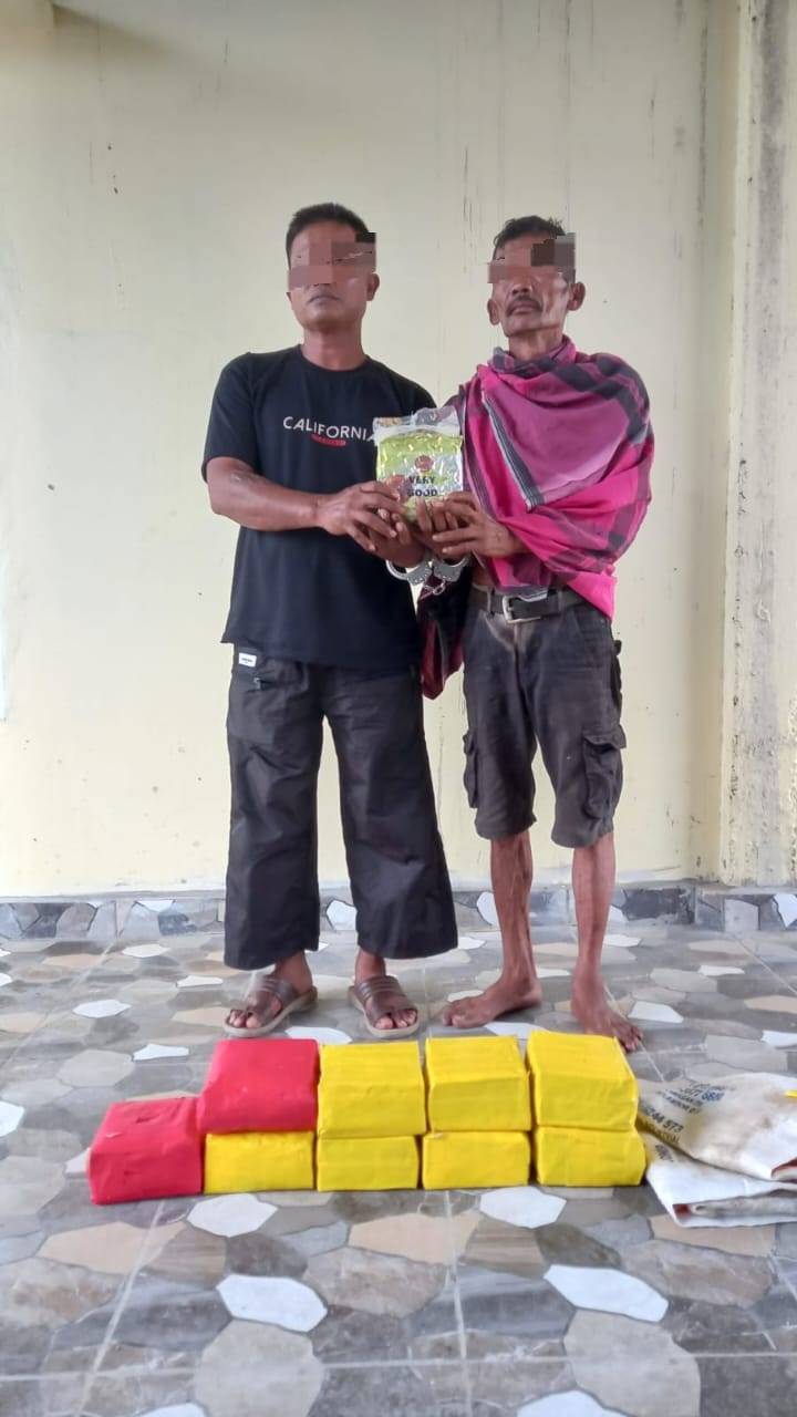 Bawa 10 Kg Sabu, Dua Nelayan di Asahan Ditangkap