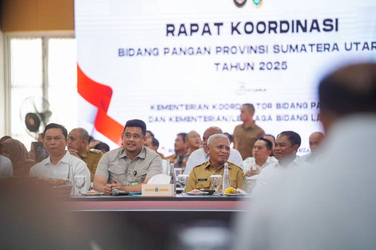 Walikota Medan Hadiri Rapat Koordinasi Bidang Pangan Bersama Menteri Zulhas