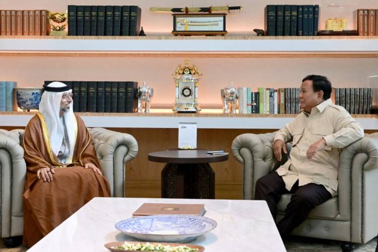 Indonesia-PEA Perkuat Kemitraan, Presiden Prabowo Terima Kunjungan Menteri Suhail