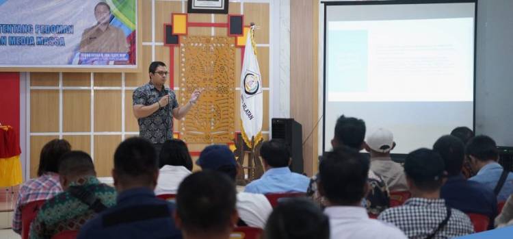 Diskominfo Nias Selatan Sosialisasikan Perbup tentang Kerjasama Publikasi