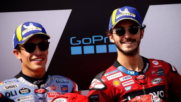 Bersama Bagnaia dan Marc Marquez, Ducati Bisa Bikin Sejarah di MotoGP'
