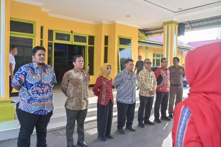 Pj Sekda Kota Padangsidimpuan Lakukan Sidak ke Instansi Pemerintah