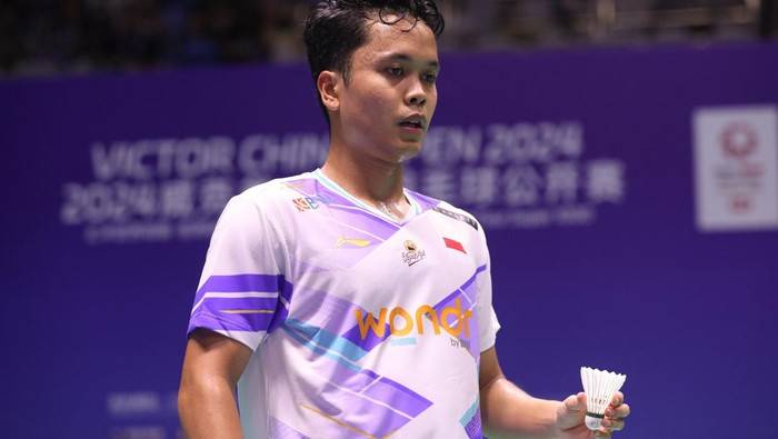 Anthony Ginting Mundur dari India Open 2025 karena Cedera Tangan