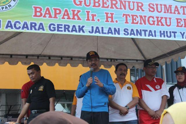 Gubsu:Hilangkan Penyakit SMS dengan Berolahraga