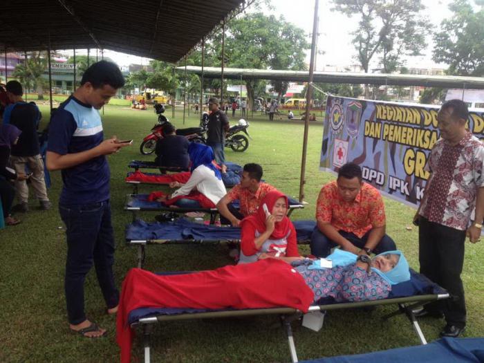 DPD IPK Kota Binjai Gelar Kegiatan Donor Darah 