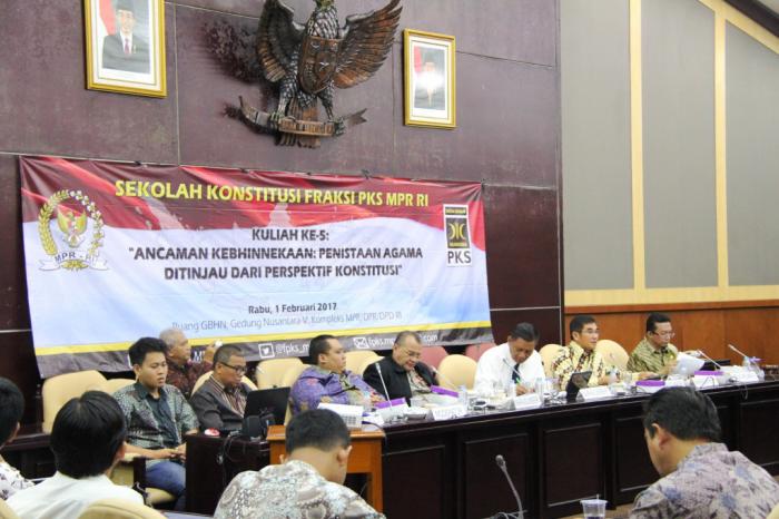 FPKS MPR RI Kaji Penistaan Agama dari Perspektif Konstitusi