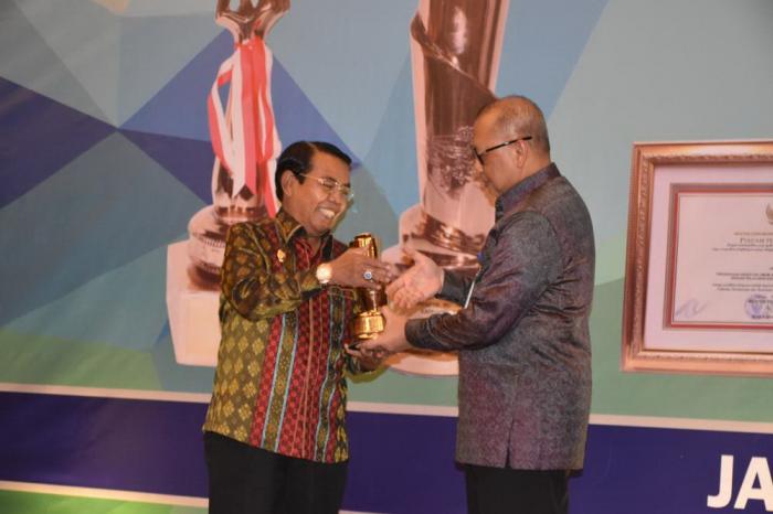 Lubuk Pakam Raih Piala WTN Kategori Tertib Lalu Lintas