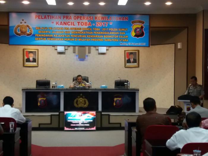 Seluruh Kabag Ops dan Kasat Berkumpul di Mapolda Sumut
