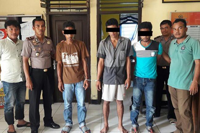 Pesta Sabu di Kantor Desa, Tiga Pria di Aceh Diringkus Polisi