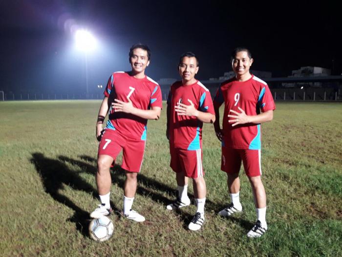 Tim BKO Polda Sumut Tanding Persahabatan Sepakbola
