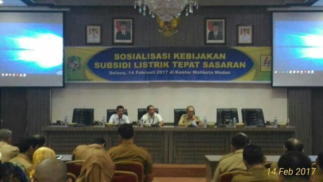 Sekda Kota Medan Pimpin Rapat Sosialisasi Kebijakan Subsidi Listrik Tepat Sasaran