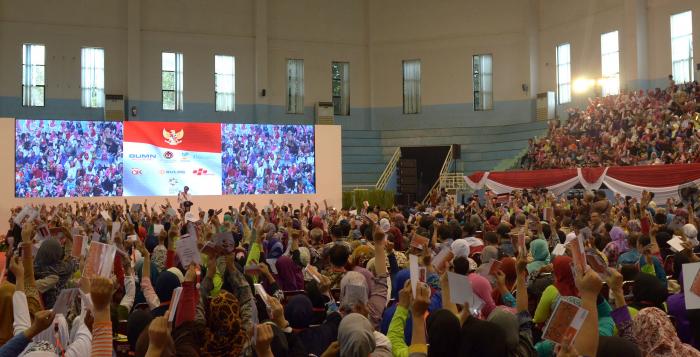Presiden Jokowi Luncurkan Bantuan Pangan Non Tunai untuk 1,2 Juta Penerima Manfaat