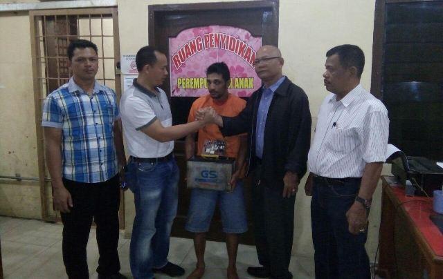 Polsek Medan Kota Ringkus Penipu Modus Perbaiki Genset di Gereja HKBP Sudirman