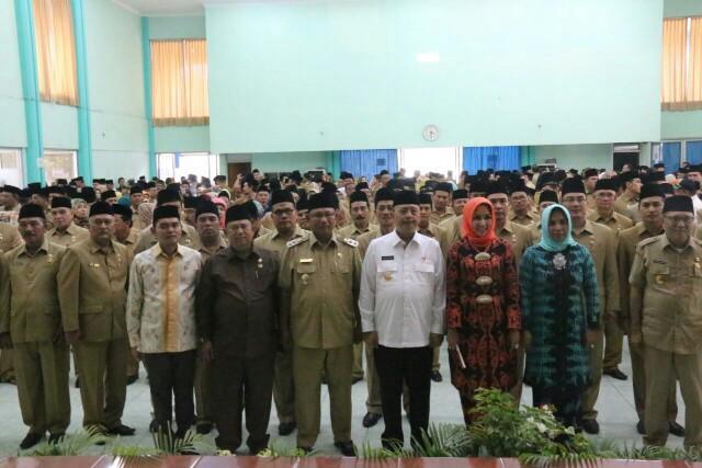 Walikota Medan Lantik 586 Pejabat Struktural Eselon III dan IV