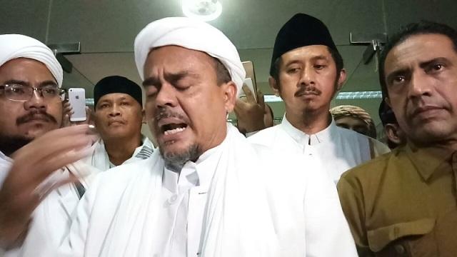 Rizieq Shihab Dicecar 36 Pertanyaan dari Penyidik Polda Jabar