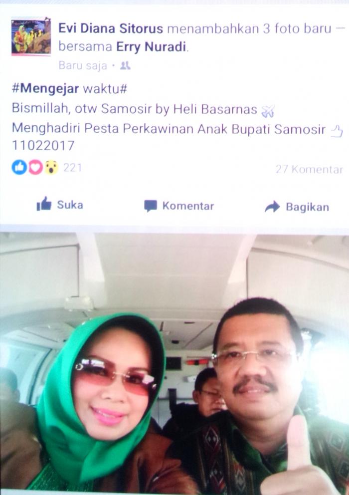 Kondangan ke Samosir Naik Heli Basarnas, Gubernur Sumut Terindikasi Salahi Wewenang Jabatan