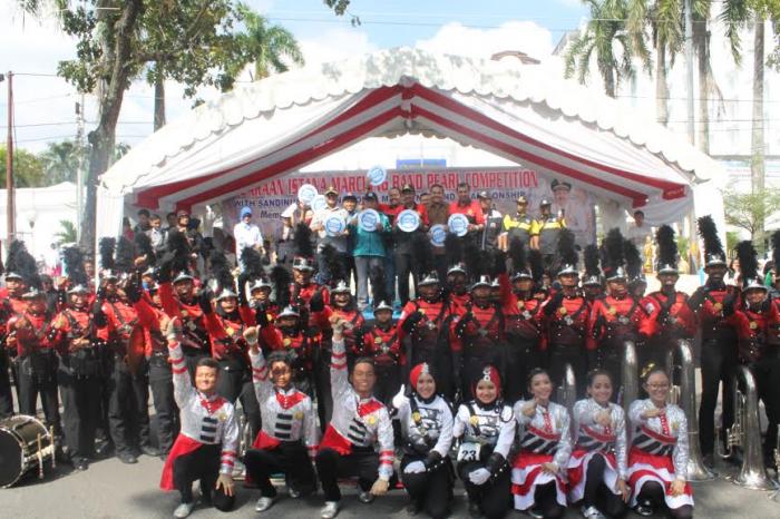 Drum Band Turut Angkat Nama Sumut Tingkat Nasional