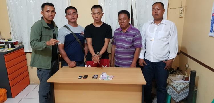 Simpan Sabu di Bawah Pohon Sawit, Seorang Terduga Pengedar Ditangkap