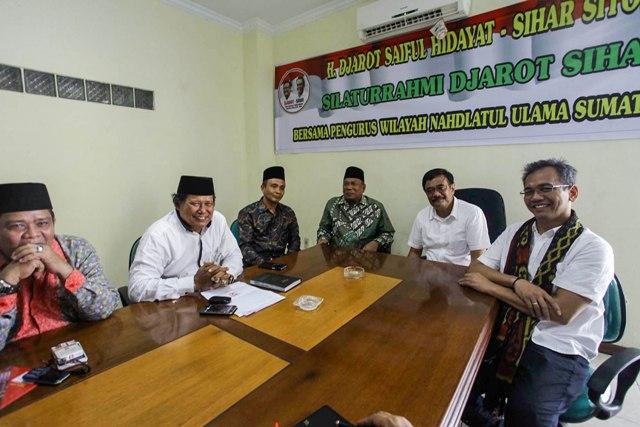 Bertemu PWNU Sumut, Djarot: Saya Keluarga Nahdliyin