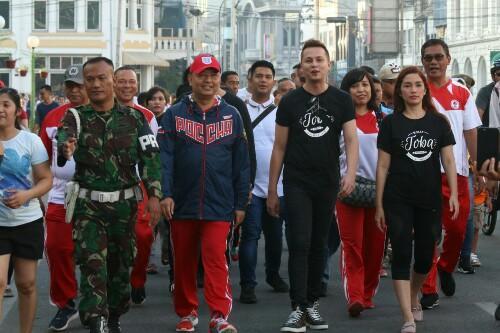 Artis Ibukota Ikut Ramaikan Car Free Day dan Senam Jantung Sehat