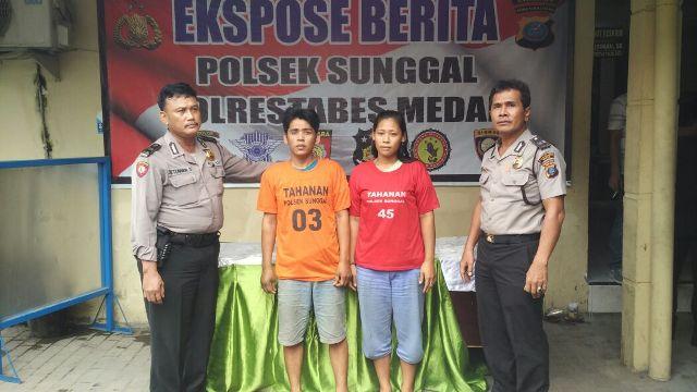 Kompak Pakai Narkoba, Suami Istri Warga Sunggal Ini Terpaksa Mendekam di Penjara