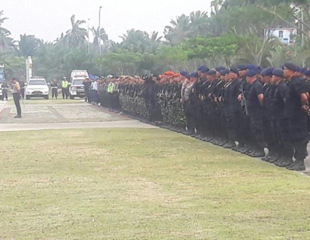 Wapres Transit di Bandara Kualanamu, Korem 022/PT Gelar Apel Pasukan Pengamanan VVIP