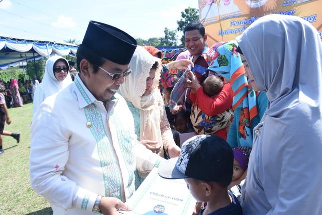 Pengajian dan Zikir Akbar TP PKK Deli Serdang, Wabup Serahkan Berbagai Bantuan