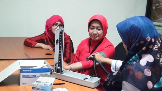 Peduli Cegah Difteri, DWP Bakamla RI Gelar Bakti Sosial Imunisasi