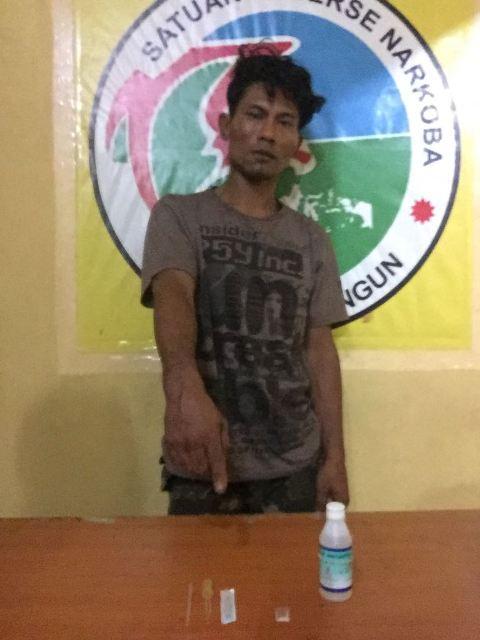 Hendak Mengantar Pesanan ke Simpang STM, Kurir Sabu Ditangkap Polres Simalungun