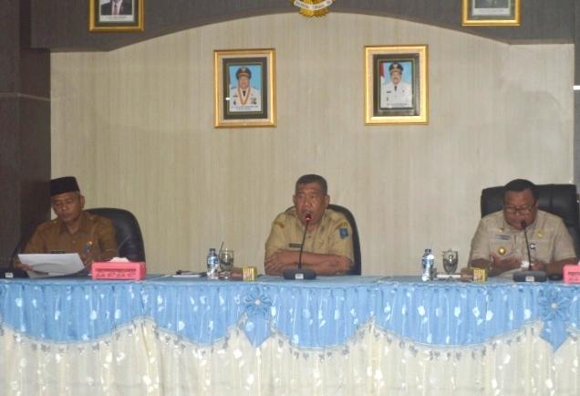 Walikota Sibolga Minta Seluruh OPD Lakukan Perubahan Kinerja