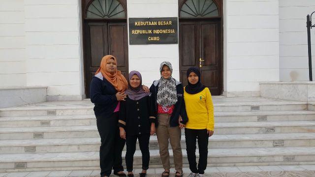KBRI Cairo Pulangkan Empat TKW Undocumented