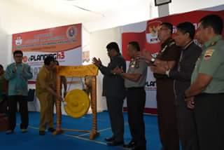 Dihadiri Tim Satgas Korsupgah KPK, Bupati Humbahas Launching e-Planning dan e-Perizinan 