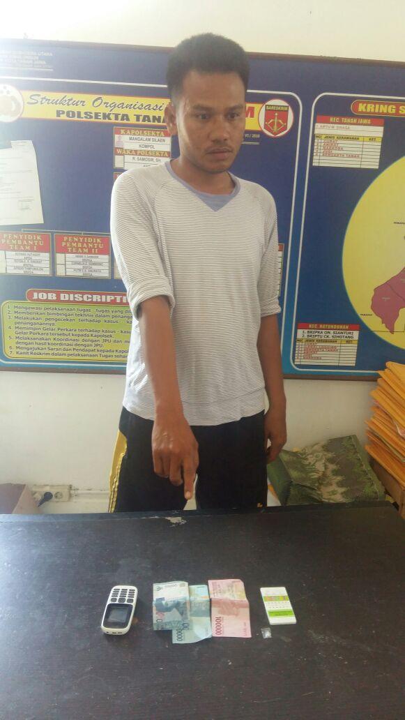 Sedang Bermain Ludo, Penjual Sabu-sabu Diamankan Polisi