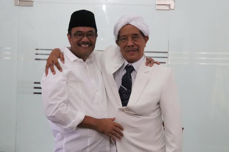 Djarot Silaturahmi ke Ponpes Syekh Salman Daim