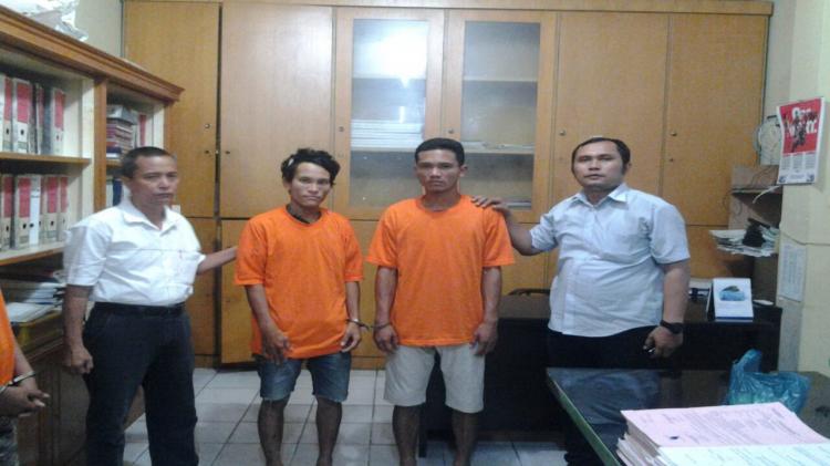 Polsek Medan Baru Tangkap Dua Pencuri Spesialis Pecah Kaca Mobil