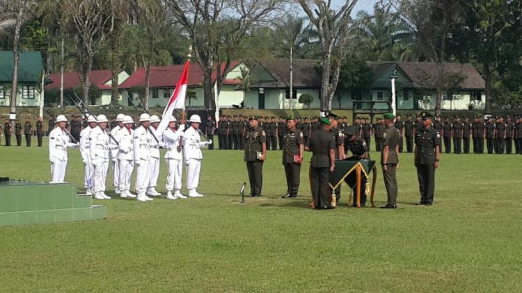 Pangdam I/BB Melantik 177 Prajurit Bintara Remaja TNI AD