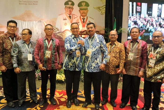 Begini Kekompakan Gubernur DKI Anies Bawesdan dan Gubernur Sumut Erry Nuradi