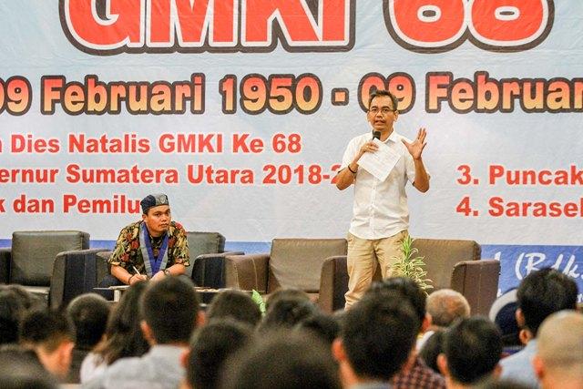 Bertemu Sihar, Mahasiswa Sumut Berharap Pemimpin Sumut Diharapkan Mampu Menyelesaikan Persoalan Sosial