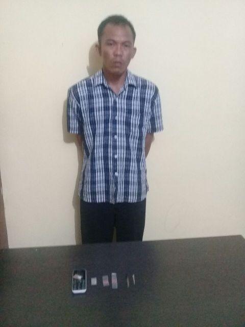 Transaksi Narkoba, Dua Pria Ditangkap Polsek Serbelawan