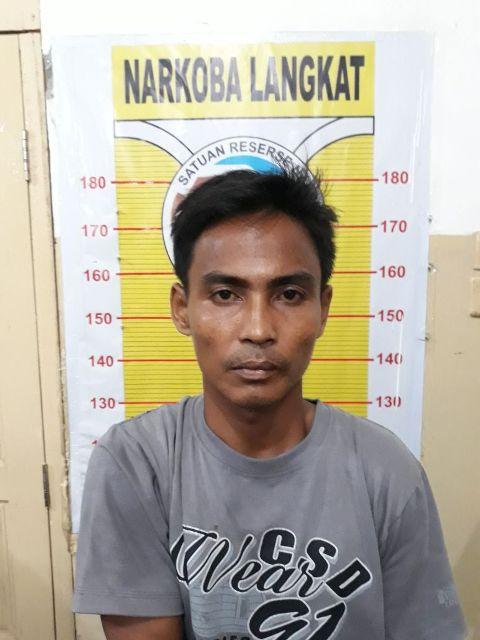 Bawa Sabu, Zainal Diamankan Polres Langkat di Jalan Lintas Medan-Aceh