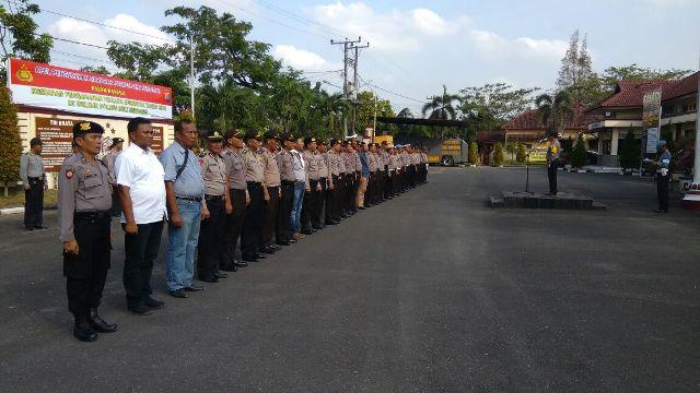 287 Personil Polres Deli Serdang Disiapkan untuk Amankan Tahun Baru Imlek