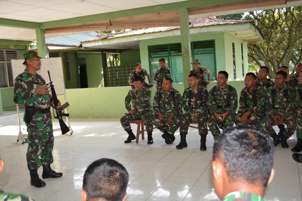 Tingkatkan Kemampuan Prajurit, Korem 022/PT Gelar Pembekalan Materi Niksarpur