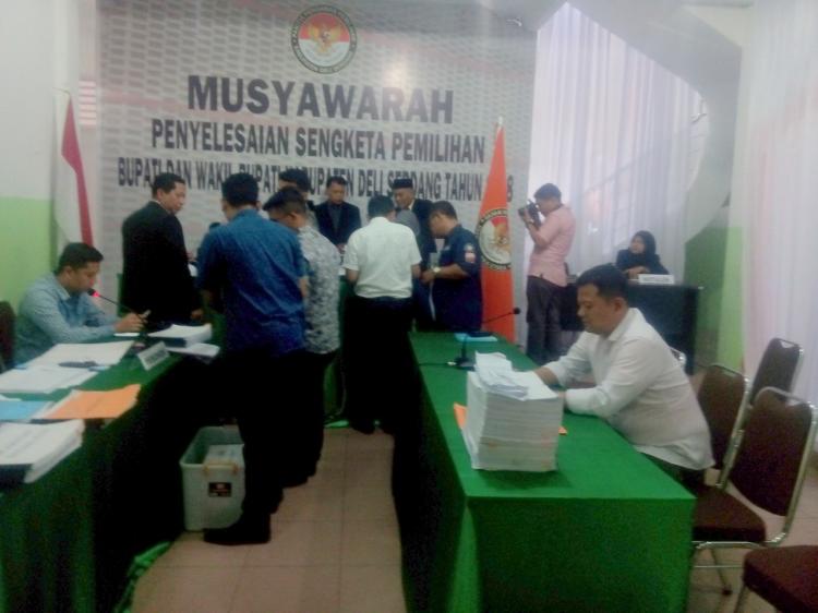 Musyawarah Penyelesaian Sengketa, Panwaslih Tutup Penyerahan Bukti Sofyan-Jamilah